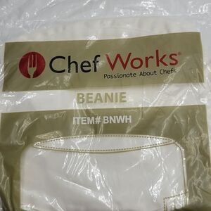 Chef Works White Beanie